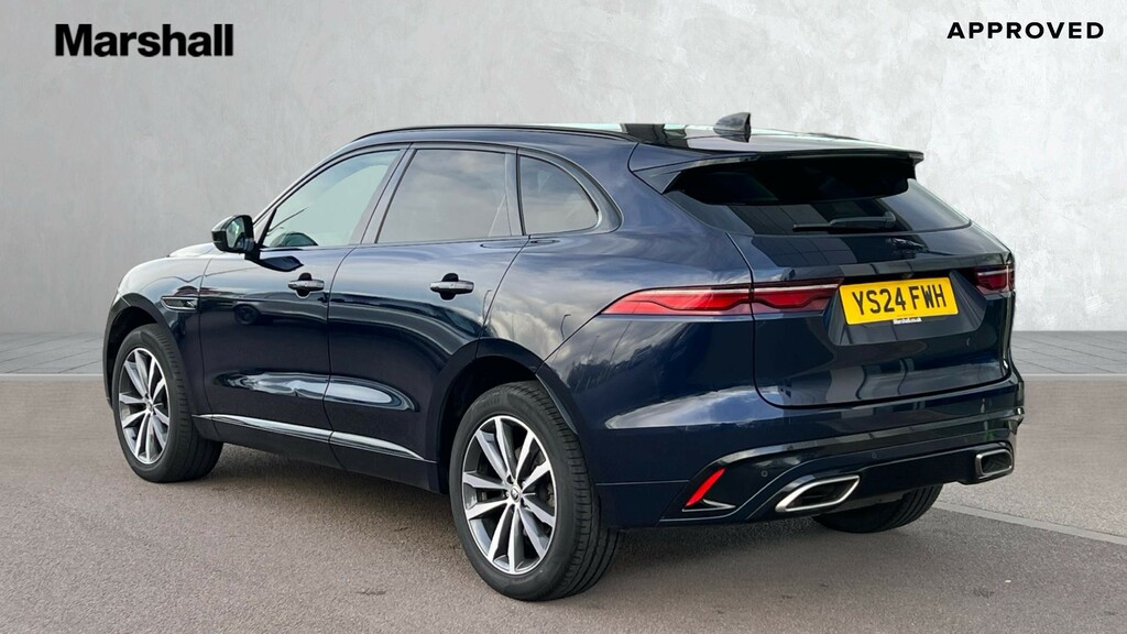 Jaguar F-Pace F-pace 3.0 D300 R-dynamic Se Black Awd YS24FWH Blue #2