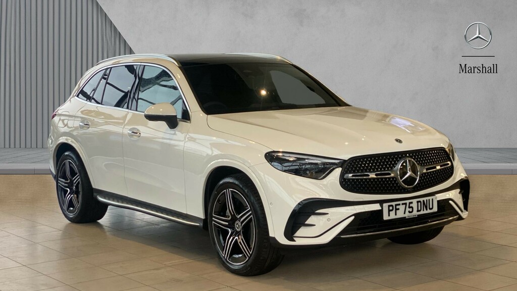 Mercedes-Benz GLC Class Glc 300D 4Matic Amg Line Premium Pan White