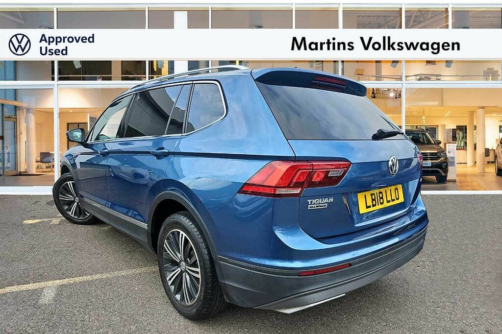 Volkswagen Tiguan Allspace 2.0 Tdi Se Nav Dsg LB18LLO Blue #3