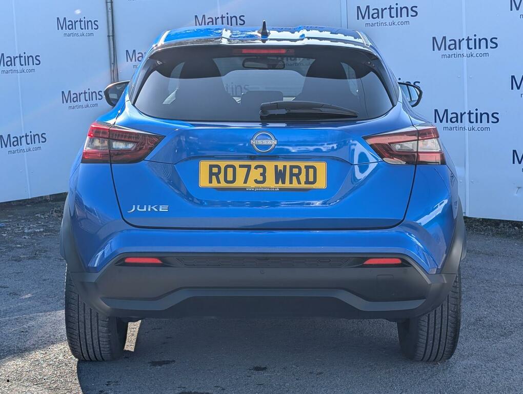 Nissan Juke 1.0 Dig-t N-connecta Euro 6 Ss RO73WRD Blue #4