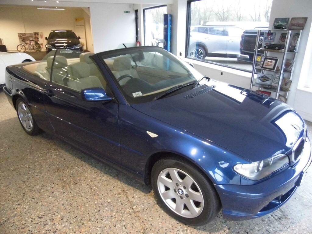 BMW 3 Series Convertible 2.0 318Ci 318 Se 200404 Blue #5