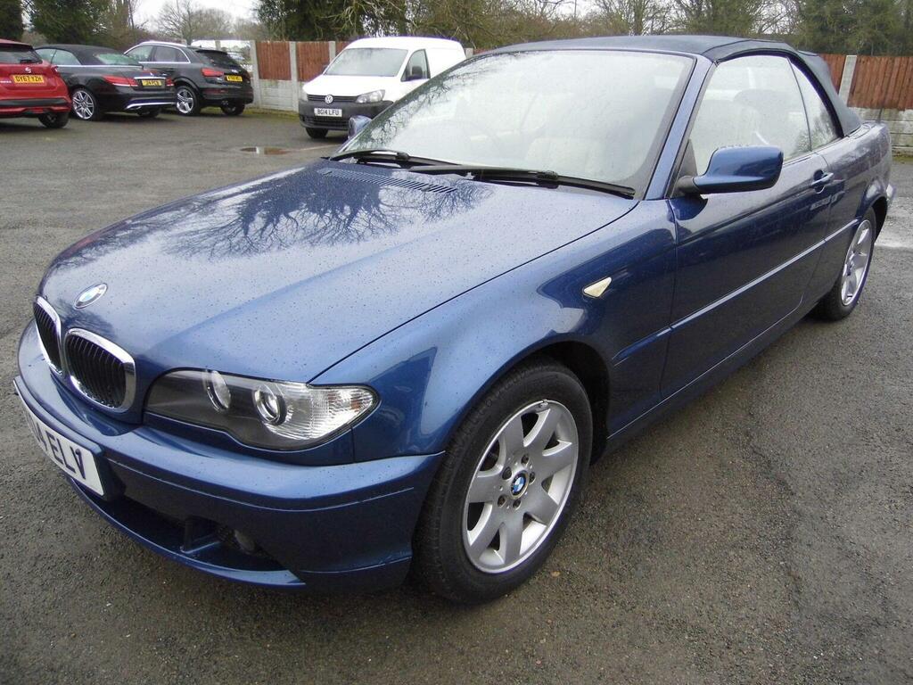 BMW 3 Series Convertible 2.0 318Ci 318 Se 200404 Blue #3
