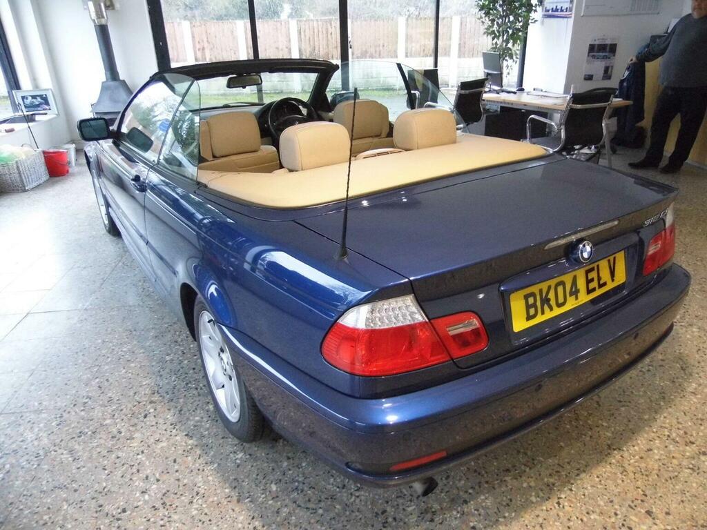 BMW 3 Series Convertible 2.0 318Ci 318 Se 200404 Blue #6