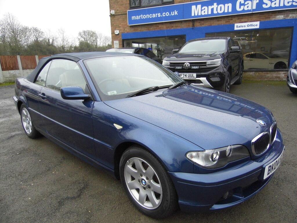 BMW 3 Series Convertible 2.0 318Ci 318 Se 200404 Blue
