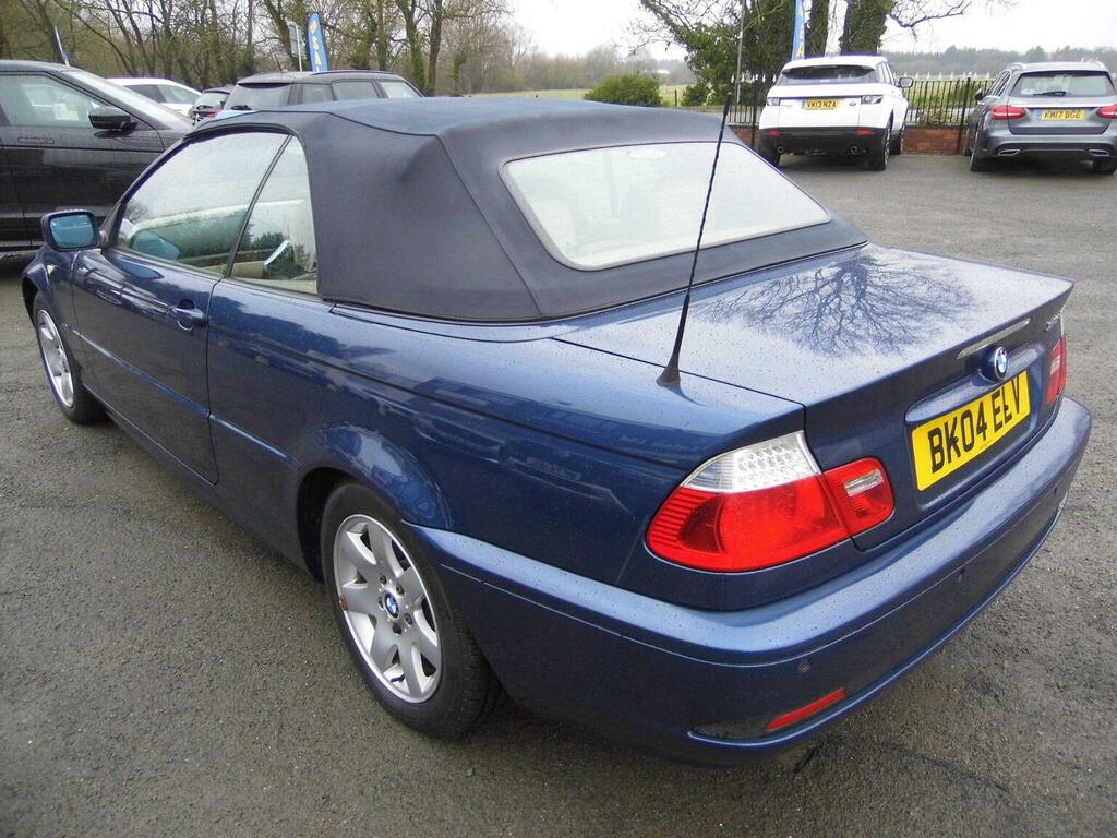 BMW 3 Series Convertible 2.0 318Ci 318 Se 200404 Blue #4