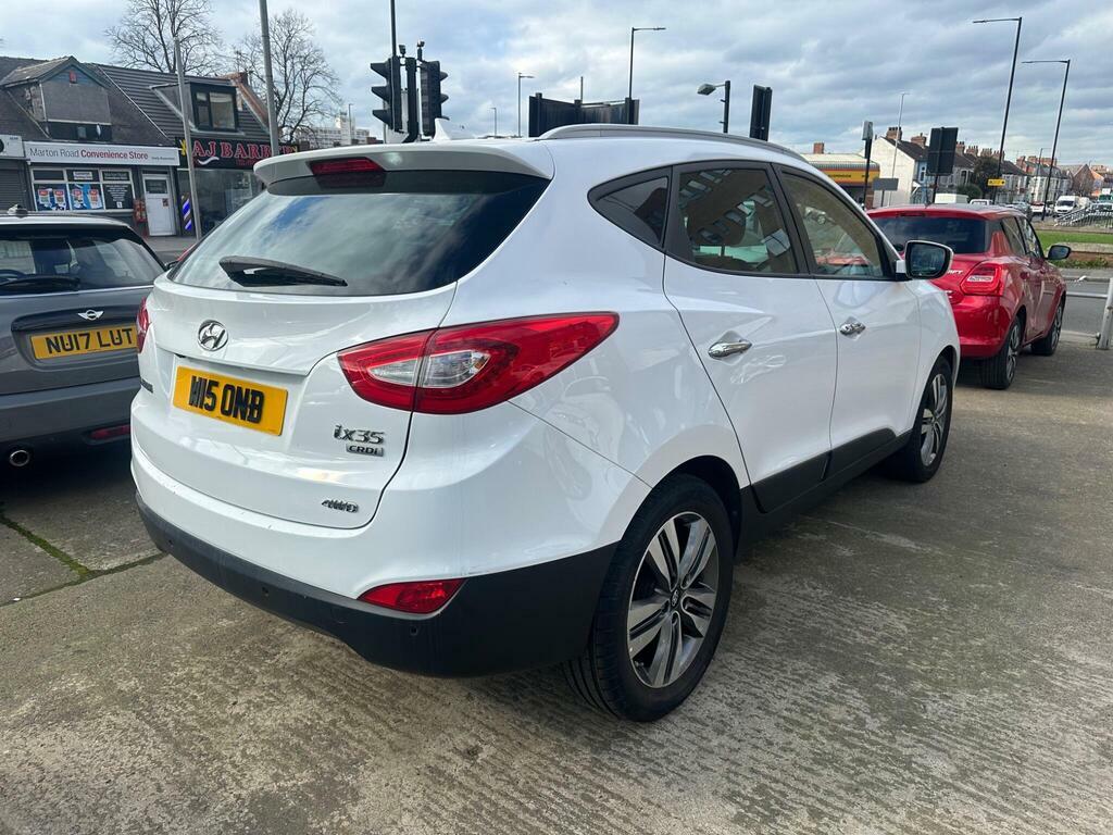 Hyundai Ix35 2.0 Crdi Premium 4Wd Euro 5 W15ONB White #4