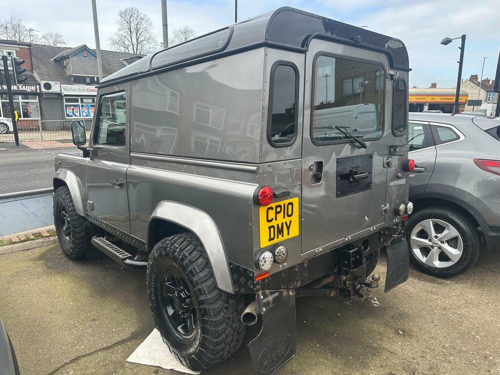 Land Rover Defender 90 2.4 Tdci Hard Top Suv 4Wd Swb Euro 4 CP10DMY Grey #4