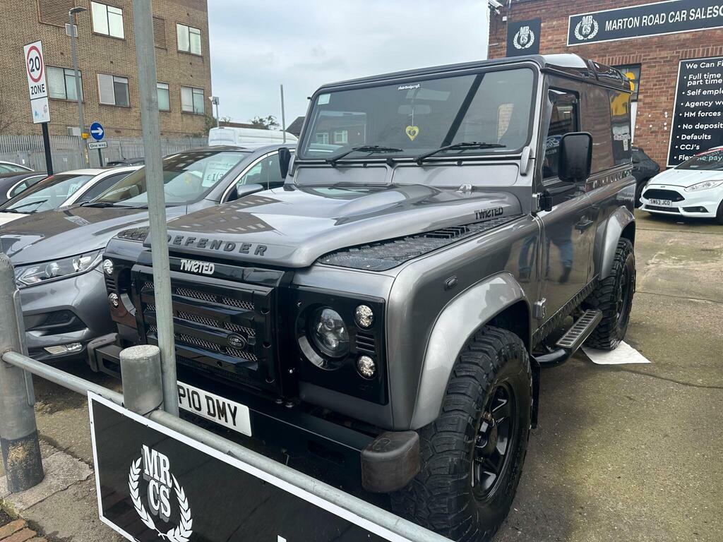 Land Rover Defender 90 2.4 Tdci Hard Top Suv 4Wd Swb Euro 4 CP10DMY Grey #3