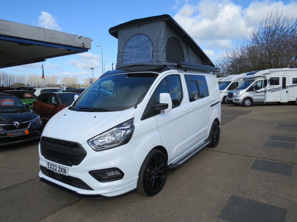 Ford Transit Custom Camper Skyline Pop Top 4 Berth Rock And Roll  #2
