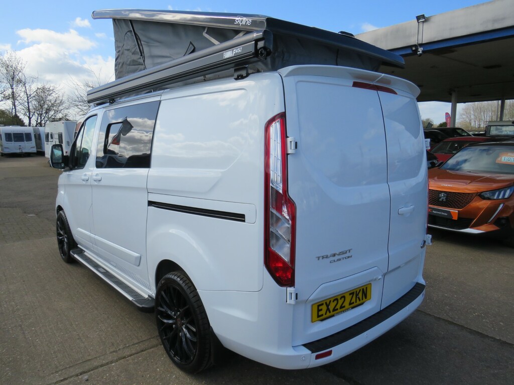 Ford Transit Custom Camper Skyline Pop Top 4 Berth Rock And Roll  #6