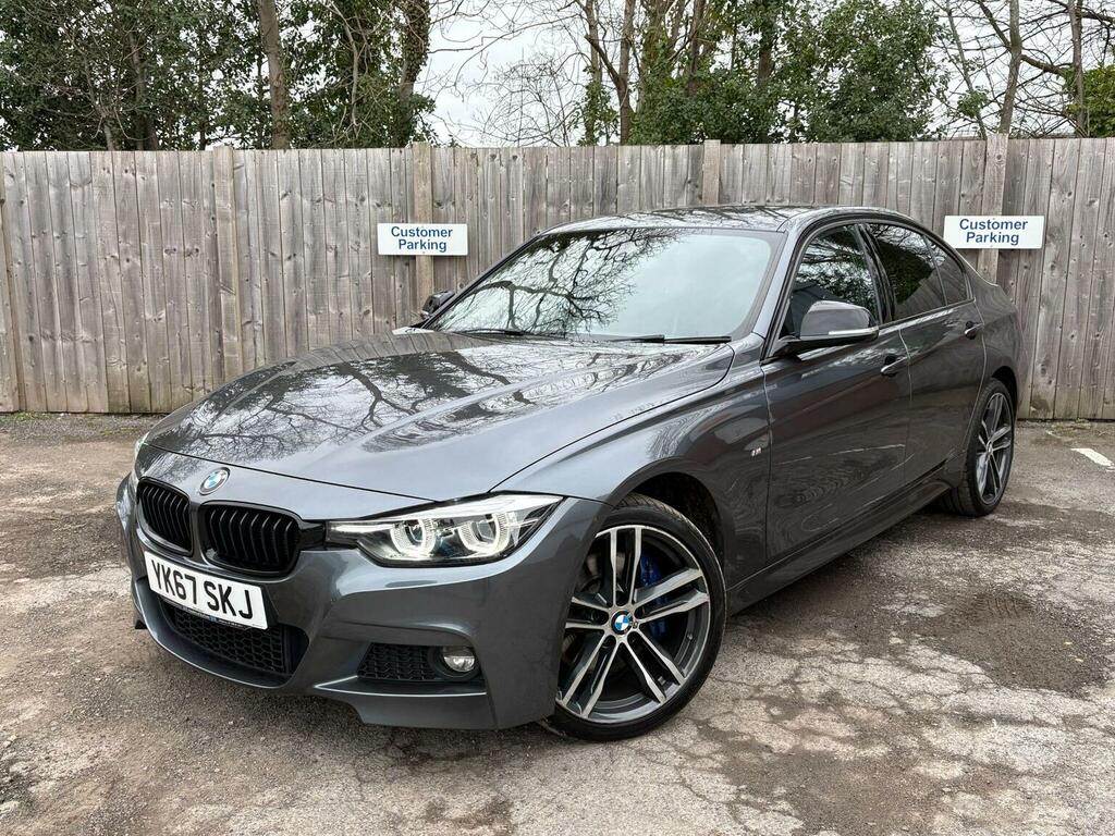 BMW 3 Series Saloon 2.0 320D M Sport Shadow Edition Xdrive YK67SKJ Grey #3