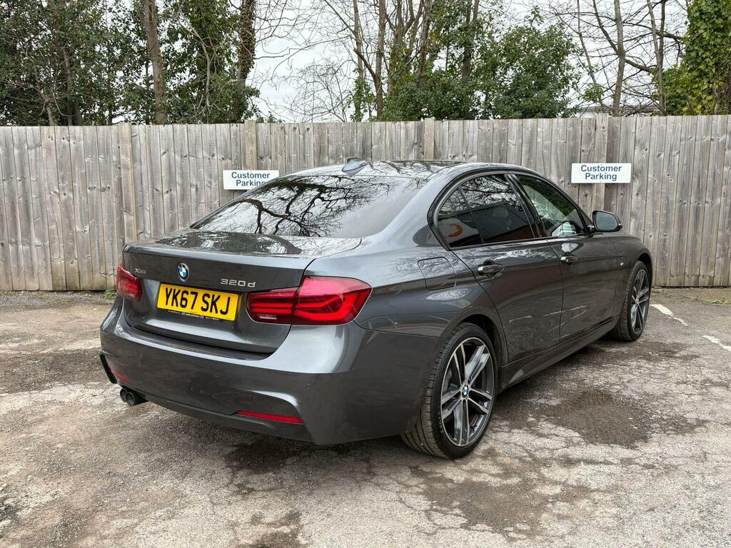 BMW 3 Series Saloon 2.0 320D M Sport Shadow Edition Xdrive YK67SKJ Grey #6