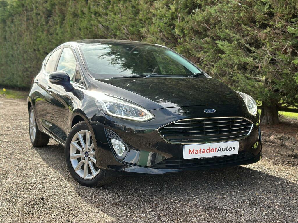 Ford Fiesta 1.0T Ecoboost Titanium X Euro 6 Ss Black
