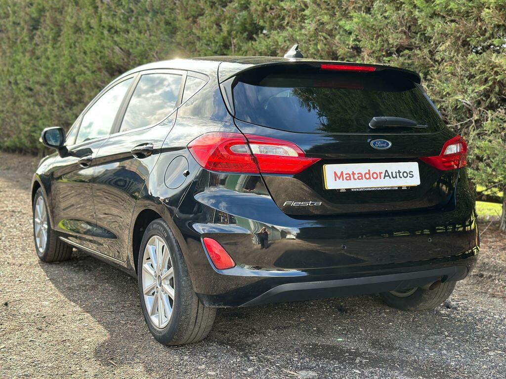 Ford Fiesta 1.0T Ecoboost Titanium X Euro 6 Ss  Black #4