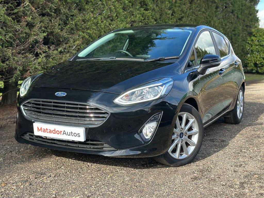 Ford Fiesta 1.0T Ecoboost Titanium X Euro 6 Ss  Black #3