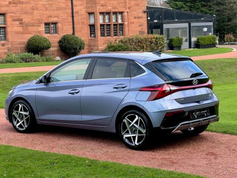 Hyundai I20 T-gdi Ultimate DG74YBN Blue #4