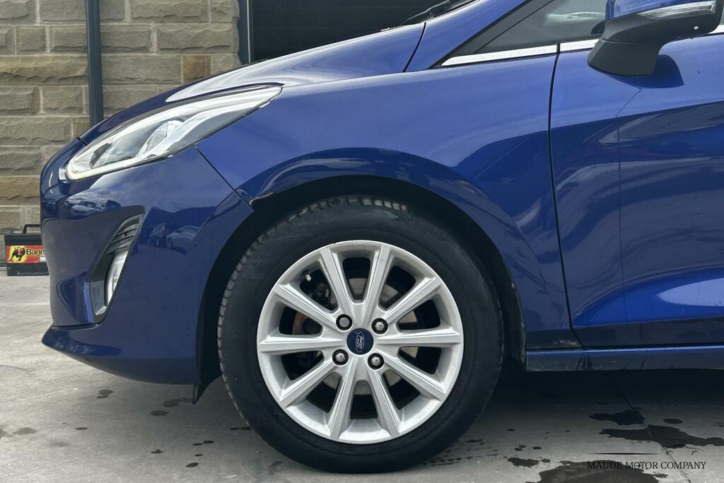 Ford Fiesta 1.0T Ecoboost Titanium Hatchback YF18KFA Blue #3
