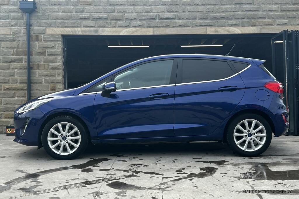 Ford Fiesta 1.0T Ecoboost Titanium Hatchback YF18KFA Blue #5