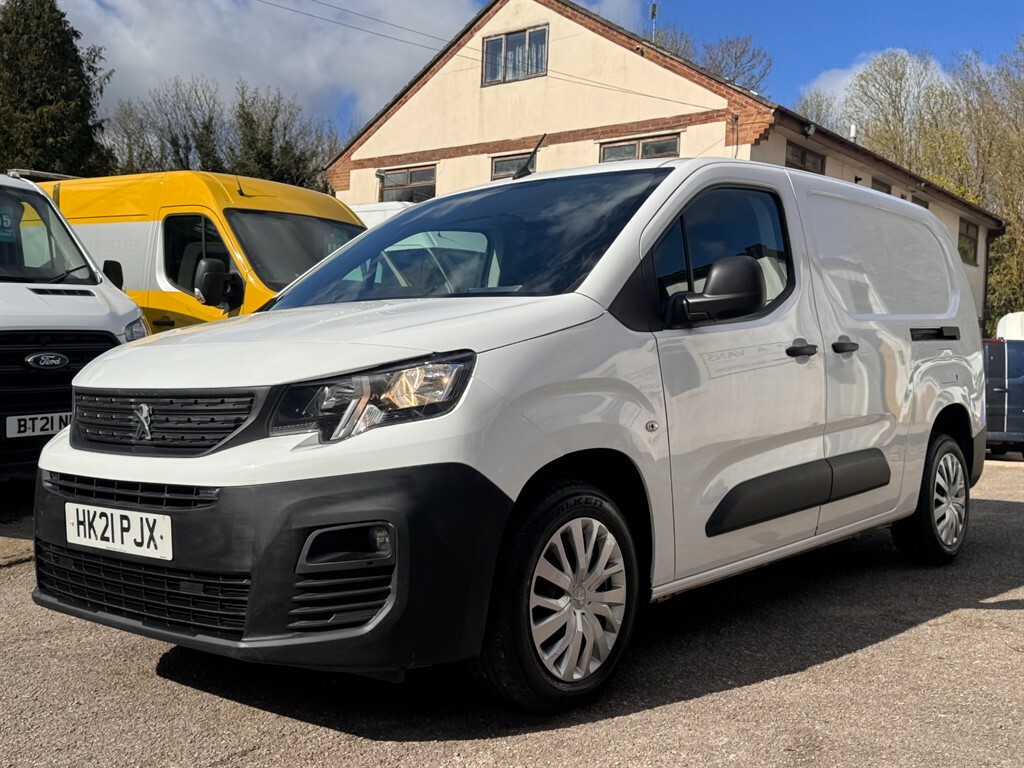 Peugeot Partner 1.5L Bluehdi Professional L2 HK21PJX White #2