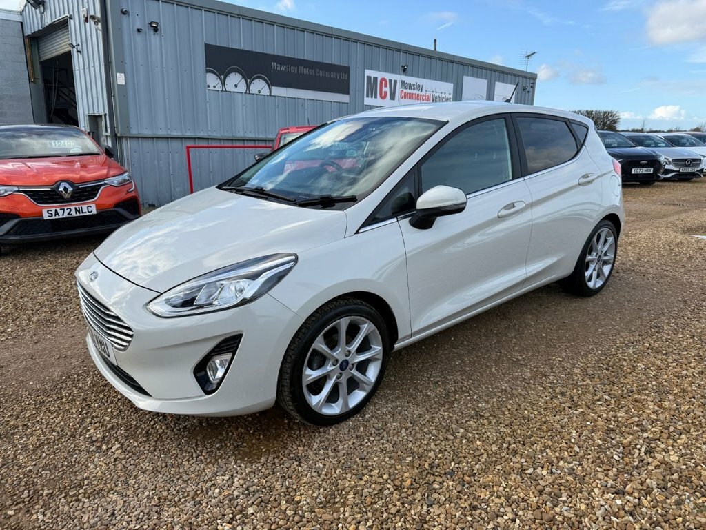 Ford Fiesta 1L Titanium X HK21YNU White
