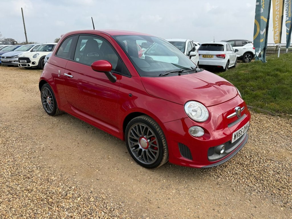 Abarth 595 Hatchback WV65OHN Red #5