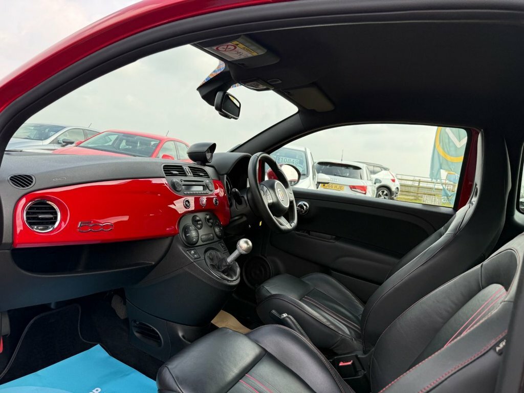 Abarth 595 Hatchback WV65OHN Red #4