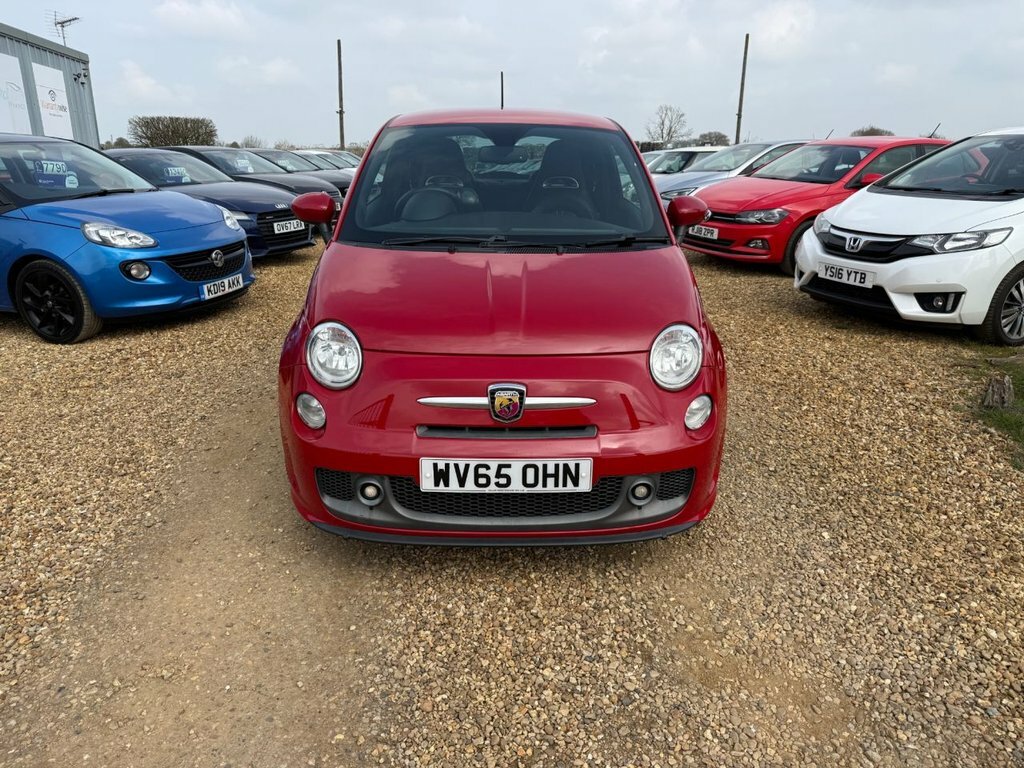 Abarth 595 Hatchback WV65OHN Red #2