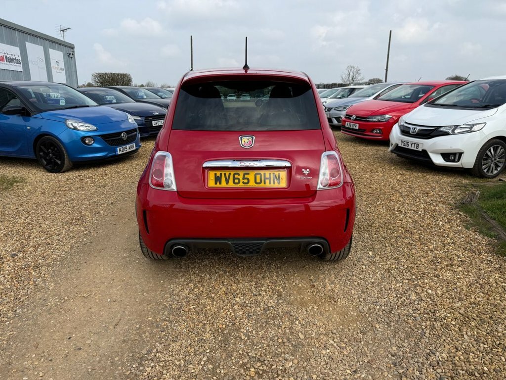 Abarth 595 Hatchback WV65OHN Red #6