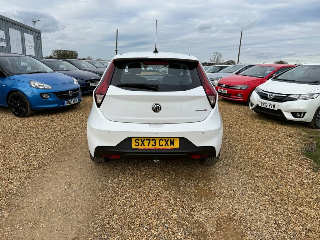 MG MG3 1.5L Exclusive Nav SX73CXM White #6
