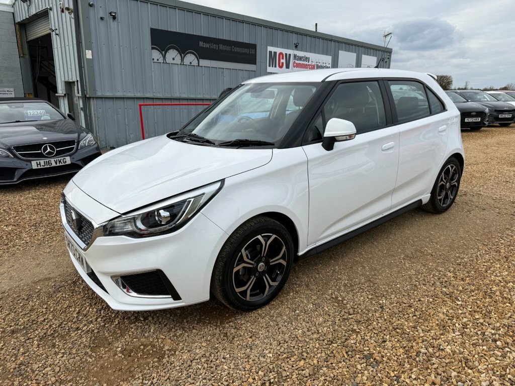 MG MG3 1.5L Exclusive Nav White