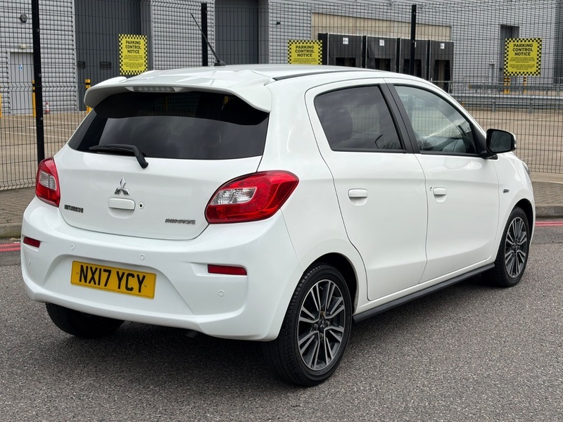 Mitsubishi Mirage 1.2 Juro Hatchback White #4