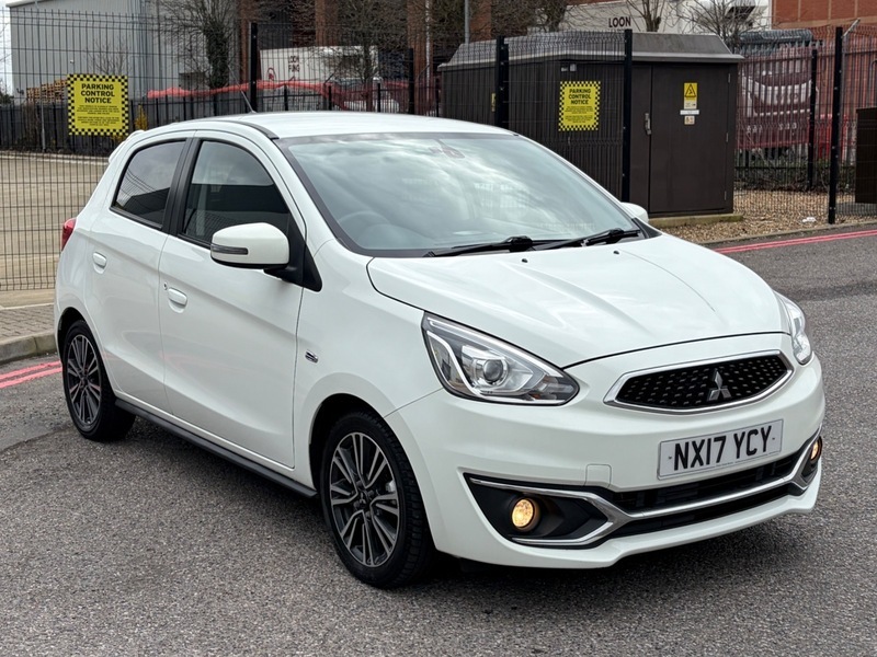 Mitsubishi Mirage 1.2 Juro Hatchback White #3