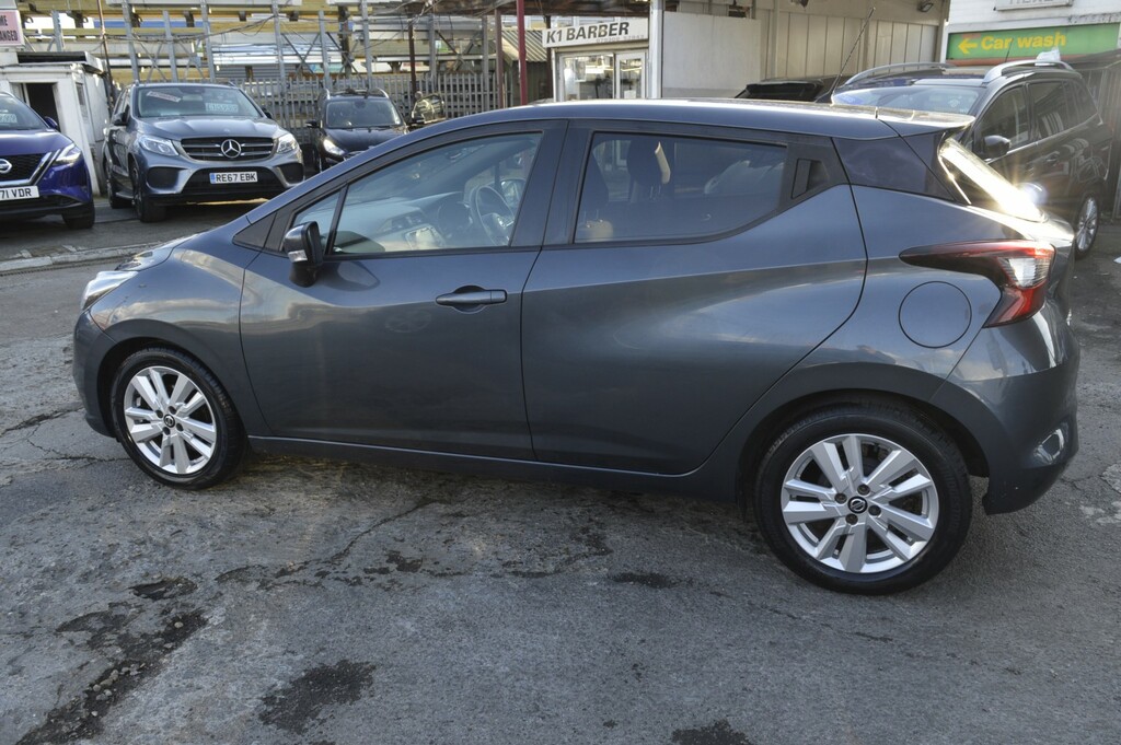 Nissan Micra Hatchback 1.0 Ig-t Acenta 2020 EY20KJO Grey #5
