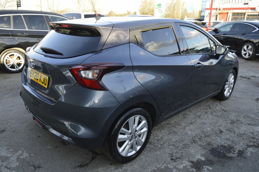 Nissan Micra Hatchback 1.0 Ig-t Acenta 2020 EY20KJO Grey #2