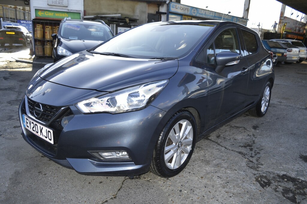Nissan Micra Hatchback 1.0 Ig-t Acenta 2020 EY20KJO Grey #3