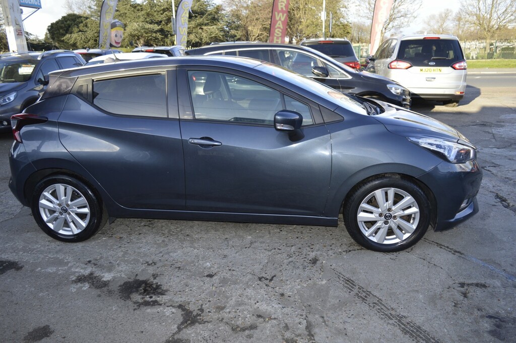 Nissan Micra Hatchback 1.0 Ig-t Acenta 2020 EY20KJO Grey #6