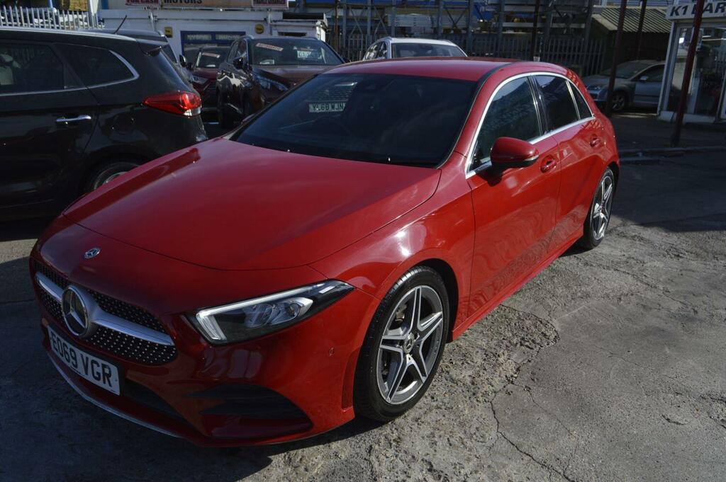 Mercedes-Benz A Class Hatchback 1.3 A200 Amg Line 2019 EO69VGR Red #4