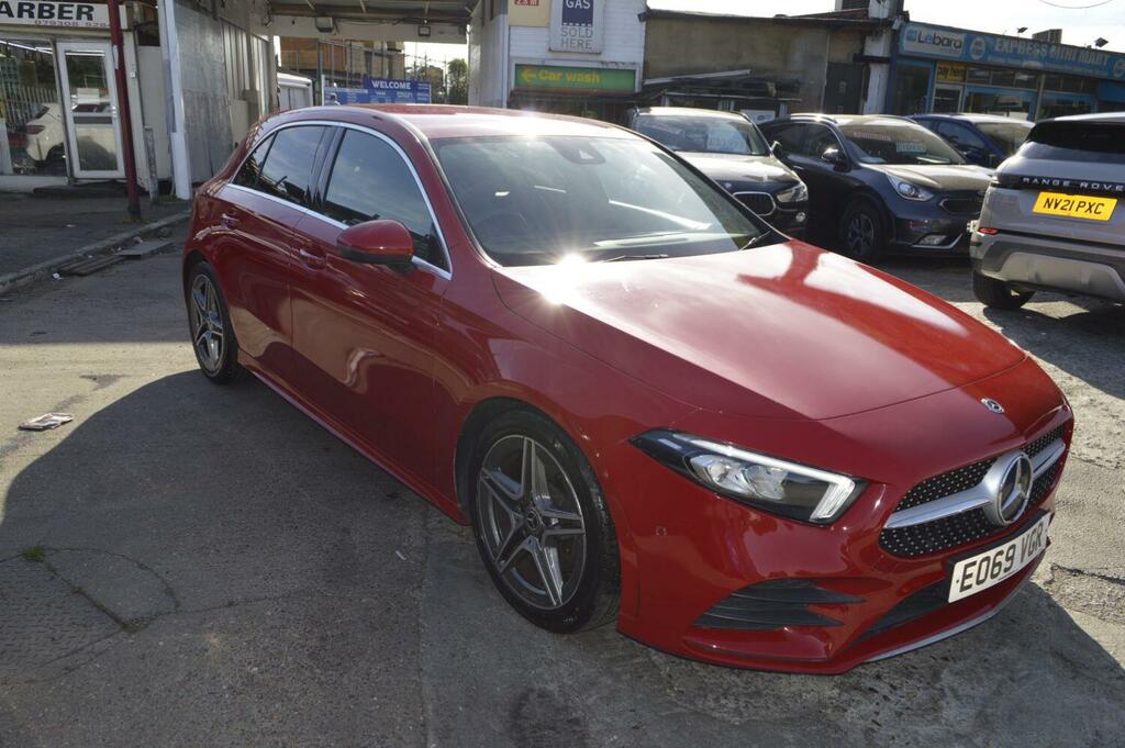 Mercedes-Benz A Class Hatchback 1.3 A200 Amg Line 2019 Red