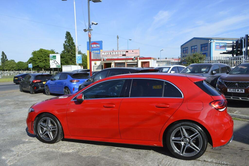 Mercedes-Benz A Class Hatchback 1.3 A200 Amg Line 2019 EO69VGR Red #2