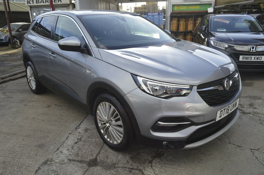 Vauxhall Grandland X Suv 1.2 Turbo Sport Nav 2018 Grey