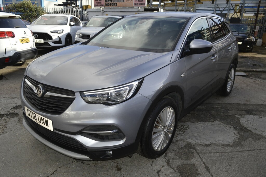 Vauxhall Grandland X Suv 1.2 Turbo Sport Nav 2018 Grey #3