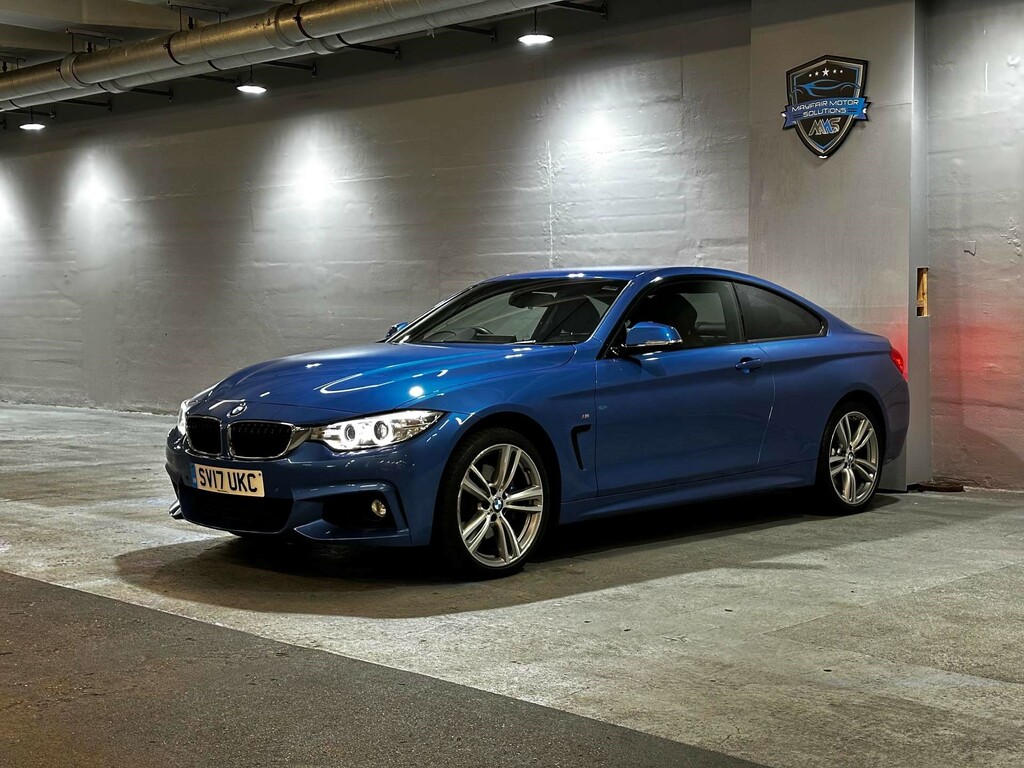 BMW 4 Series Xdrive M Sport 4Wd Blue #3