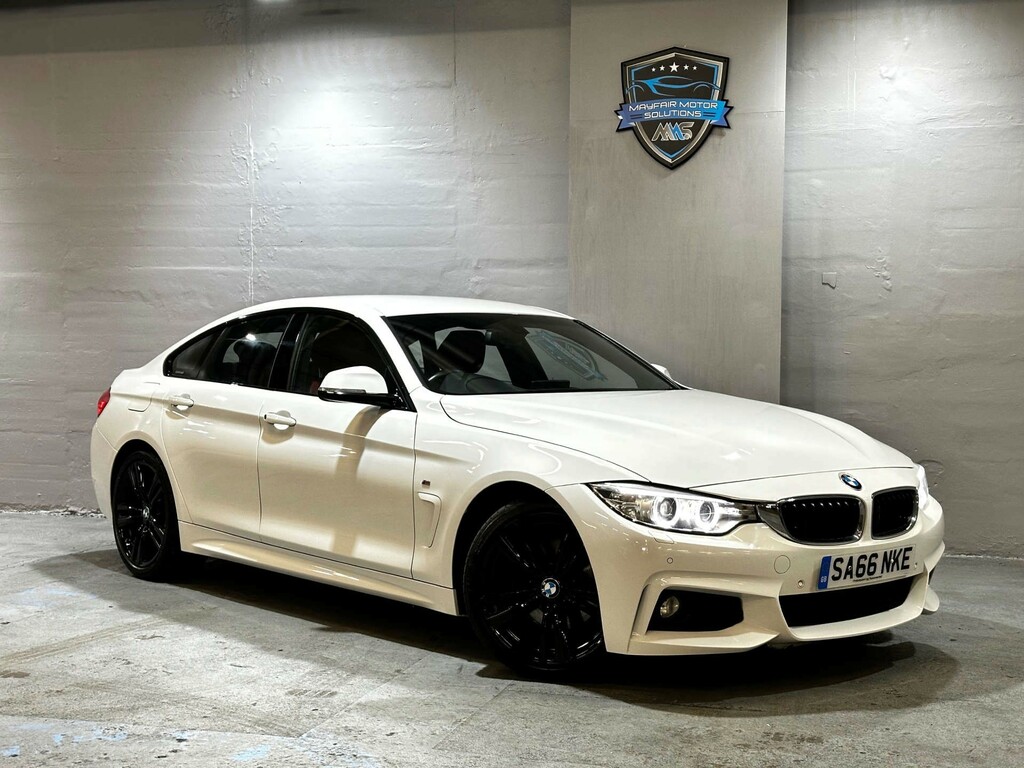 BMW 4 Series Gran Coupe Gran Coupe M Sport White