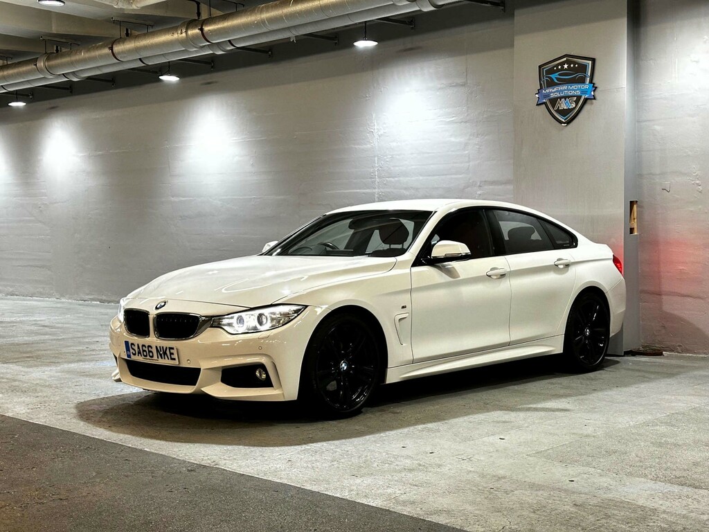 BMW 4 Series Gran Coupe Gran Coupe M Sport SA66NKE White #3
