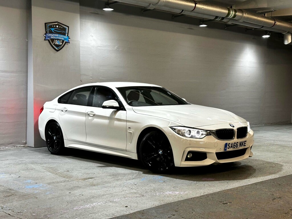 BMW 4 Series Gran Coupe Gran Coupe M Sport SA66NKE White #2