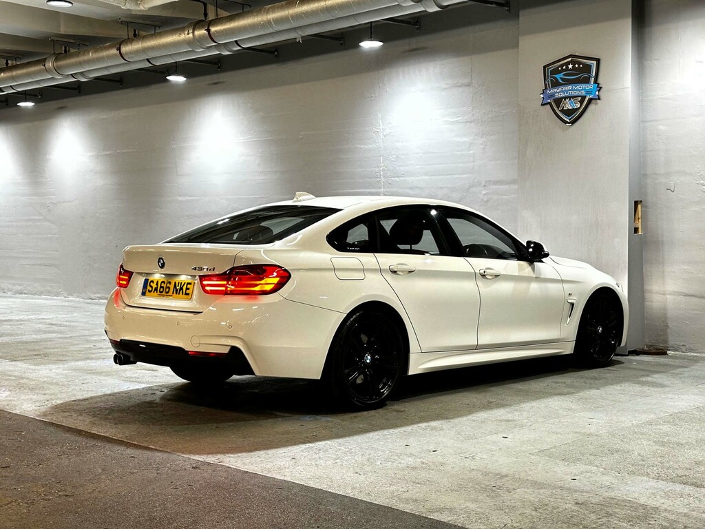 BMW 4 Series Gran Coupe Gran Coupe M Sport SA66NKE White #6