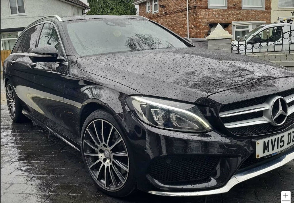 Mercedes-Benz C Class Amg Line Premium Bluetec Hybrid Black