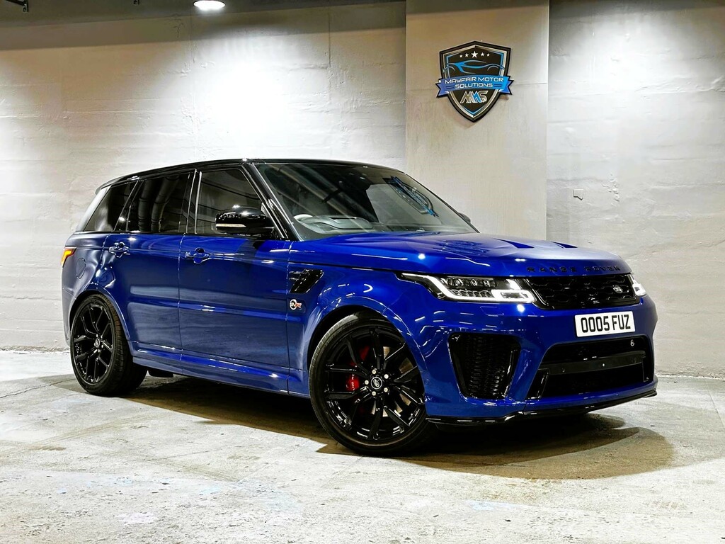 Land Rover Range Rover Sport Svr Sc 4Wd Blue