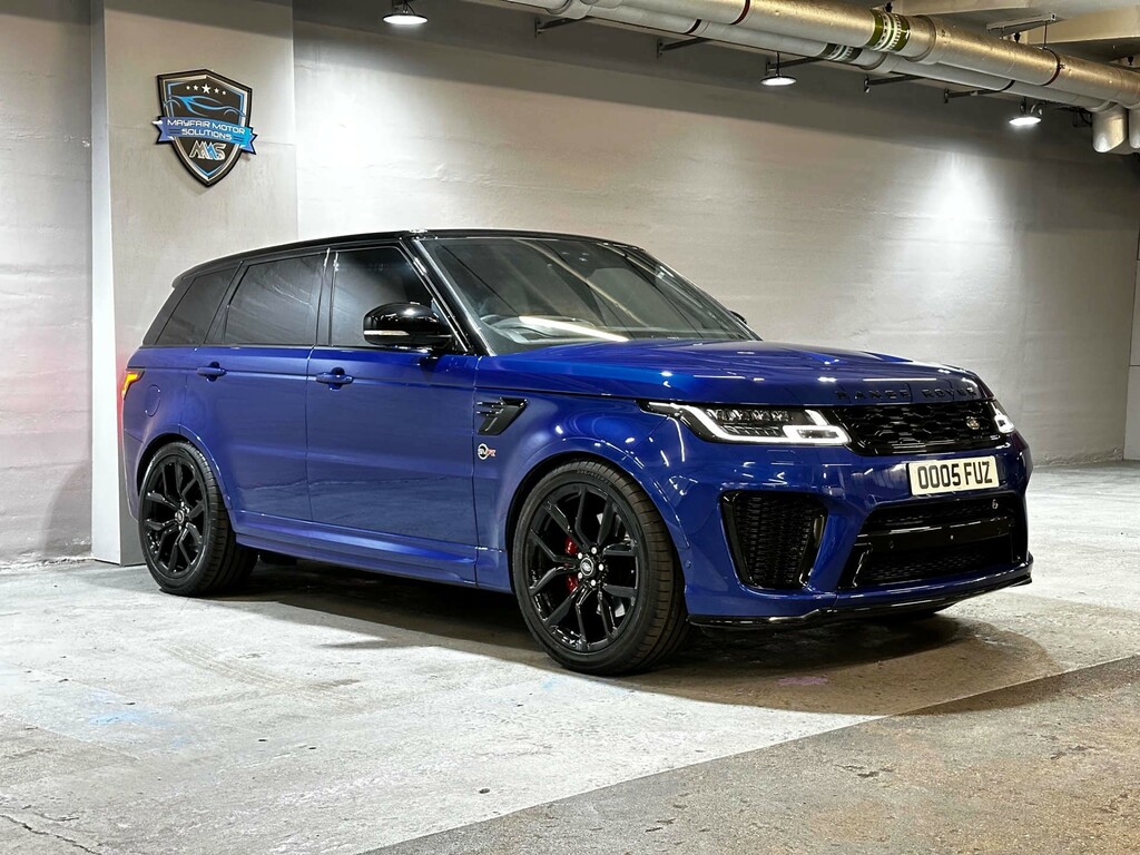 Land Rover Range Rover Sport Svr Sc 4Wd OO05FUZ Blue #2
