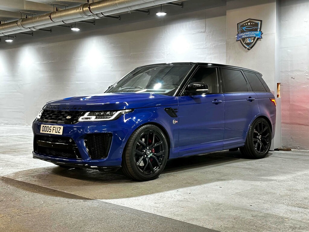 Land Rover Range Rover Sport Svr Sc 4Wd OO05FUZ Blue #3